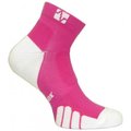 Vitalsox Vitalsox VT 1010T Tennis Color On Court Ped Drystat Compression Socks; Fuscia - Large VT1010T_FS_LG